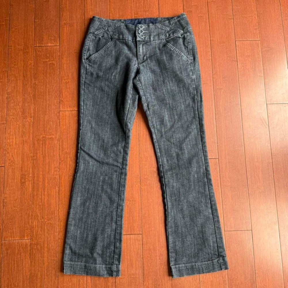 Y2K Low‎ Rise Dark Denim Pants